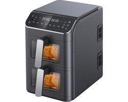Hetelucht Friteuse Dubbel