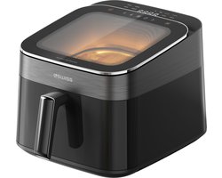 Heteluchtfriteuse zonder olie 4Swiss ABB-025 SkylightView - Airfryer - Touchscreen Display - 6.5L - 1700W - Zwart