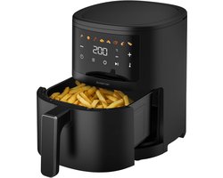 Inventum GF351HLDB - Airfryer - Hetelucht friteuse - 3,5 liter - 80 tot 200 graden - PFAS-vrij - 1500 watt - Zwart