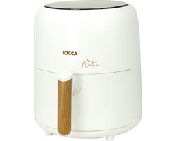 Jocca Nature Airfryer - Heteluchtfriteuse - Airfryers - Air Fryer - 3.8L - Bamboe/Wit - 2187