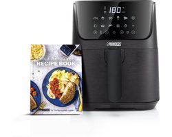 Mini Airfryer 182031 - Princess - Heteluchtfriteuse - Digital Aerofryer - Digital Touch Screen - 10 Automatische programma's