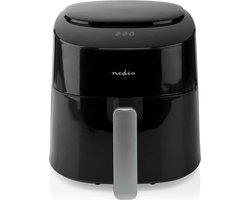 Nedis Airfryer XL – 4,2L – Heteluchtfriteuse – 8 Programma’s – Digitaal – Tot 4 Personen – Zwart