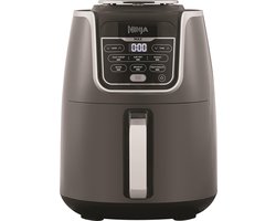 Ninja AF160EU - Multifunctionele Hetelucht Friteuse - 5,2 liter - Grijs/Zwart