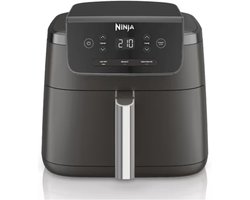 Ninja Airfryer 4,7 liter - Single drawer - Airfryen, Drogen en Opwarmen - Knapperig resultaat, minder vet, lager energieverbruik - AF110EU