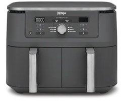 Ninja Dubbele Airfryer XXL - 9.5 Liter - Twee Kookvakken - 2470 Watt - Dual Zone Technologie - DZ400EU
