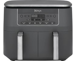 Ninja Foodi DZ300EU Dubbele Airfryer XXL - Dubbele Mand - 7.6 Liter - Dual Zone Technologie