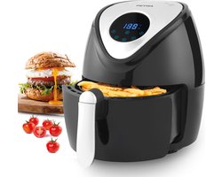 Petra PT4221VDEEU7 Airfryer van 4- 5 Liter- Bakmand met Antiaanbaklaag