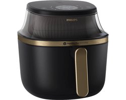 Philips 3000 Series Airfryer - NA332/00 - Kijkvenster - RapidAir Plus - 6.2L - Tot 5 Personen - Zwart