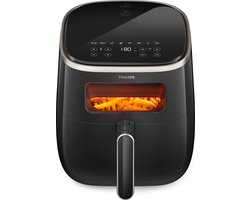 Philips 3000 Series Airfryer XL - HD9257/80 - Kijkvenster - 5.6L - Tot 5 Personen - Zwart