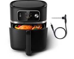 Philips 7000 Series Airfryer - Combi XXL Connected - HD9880/90 - Rapid CombiAir - 8.3L - Tot 6 personen - Met Voedselthermometer