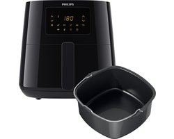 Philips Essential 3000 Series Airfryer XL - HD9270/90 - 6.2L Tot 5 Personen met bakvorm