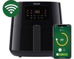 Philips Essential Connected 5000 Series - HD9280/70 - 6,2 liter (XL) - Rapid Air-technologie - 7 ingestelde programma's - Quickclean