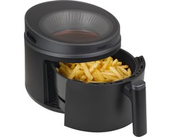 Princess 182270 Airfryer XL - Cyclonic Vision - 5L Heteluchtfriteuse - PFAS vrij - Skylight Kijkvenster en Digitaal Display - 8 Programma's en 1500W - Inclusief Grillrek en Shake Reminder - 182270