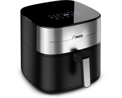 Princess 182280 Digitale Airfryer 8L - Dual heating - Dubbel verwarmingselement - 2000W - PFAS-vrij - XXL Gezinsformaat - Makkelijk schoon te maken