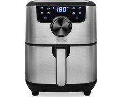 Princess Digitale Airfryer Deluxe 182033 - Heteluchtfriteuse - 4.5 liter - 8 voorgeprogrammeerde programma’s - RVS