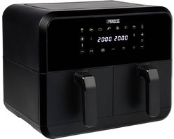 Princess - Dubbele friteuse - Met heteluchtfunctie en timer