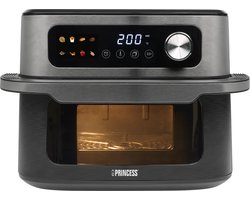 Princess Heteluchtfriteuse - Maxi Crisp 10L - 182480 - 1700W - 8 Bakprogramma's - PFAS-Vrij - Digital Airfryer