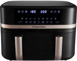 Russell Hobbs Satisfry Dual Basket 9L Airfryer - Heteluchtfriteuse - 27680-56