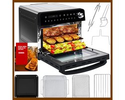 RWB® Airfryer XXL - Mini-oven - Heteluchtfriteuse - 14L - 11 Programma's