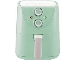 SILVERCREST® Hetelucht friteuse 1000 W - Inhoud: 2 L - Temperatuurstand: 80/200 °C - Antiaanbaklaag - Timer: max. 30 min. - Kabellengte: 100 cm - Mint