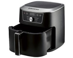 SILVERCREST® Hetelucht friteuse 6,7 L - Heteluchtfriteuse - Airfryer - Vermogen: 2150 W - Temperatuur: tot 200 °C - Veelzijdig te gebruiken: ook voor grillen, bakken en garen