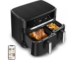Tefal Easy Fry Dual XXL EY9428 - Dubbele Airfryer XXL - 11L - Dubbele Mand - 2-in-1 Functie - Tot 8 personen