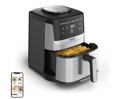 Tefal Easy Fry Silence Deluxe EY552D - Stille Airfryer - 5L - XL Formaat - Stil - Voor 6 Personen