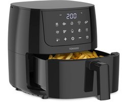 Tomado TAF2002B - Mini airfryer - Heteluchtfriteuse - 2 liter - Digitaal display - Kleine airfryer - Compacte airfryer