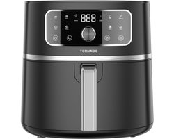 Tornado TAFT-0005-GS - Airfryer - 5,7l - 1750W - Heteluchtfriteuse - Zwart