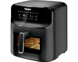 Tristar Airfryer FR-9039 - Heteluchtfriteuse - Zwart - 7.5 liter - PFAS vrij - 1700W - 10 voorgeprogrammeerde programma’s
