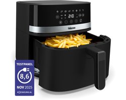 Tristar Airfryer FR-9418 - 8L - Grote Capaciteit XXL - PFAS Vrij - 7 programma's - Warmhoudfunctie - 2000 Watt