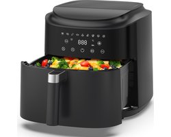 XL 9L Airfryer – Heteluchtfriteuse met 9 hoofdvoorkeuzeprogramma's, 2350W krachtige prestaties, 360° hete luchtcirculatie – Voor krokante en gezonde resultaten