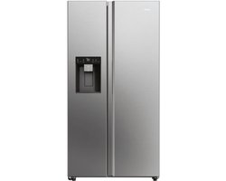 Amerikaanse koelkast 90,5cm 601l geventileerd platina - haier - HSW79F18CIMM