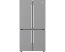 Beko GN1406231XBN - Amerikaanse koelkast - Roestvrijstaal