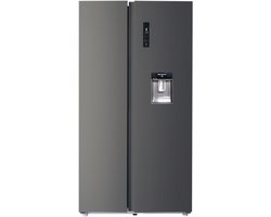 CHiQ FSS559NEI42D - Amerikaanse koelkast - 559 Liter - No Frost - 5.5 L Waterdispenser - Digitaal LED Display - Inverter Compressor - Snelvriezen tot -32℃ - 12 jaar garantie op compressor