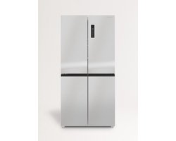 CREATE - Koelkast 4 deuren 503L met Care+ - Roestvrij staal - FRIDGE STUDIO CROSS DOOR 503