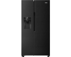 ETNA AKV578IZWA - Amerikaanse koelkast - Water- en ijsdispenser met reservoir - No Frost - Zwart