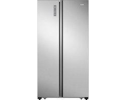 ETNA AKV678RVS - Amerikaanse koelkast - No-Frost - Energiezuinig (Label C) - Zeer stil (35dB) - RVS