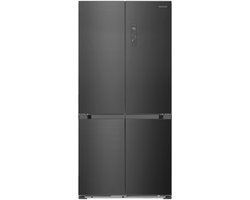 Heinner HSBS-HM505MDSINFDXE++ Amerikaanse Multi-Deurs Koelkast – 505 L – Full No Frost – Slot-In – LED Touch Display – InoxCool Technologie – 5 Jaar Garantie