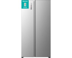 Hisense RS3P558NEID - Amerikaanse koelkast - No-Frost - 178 cm hoog - 544 liter - Energielabel D - Invriesvermogen 12 kg/24u - Geluidsniveau 37 dB - LED Display - SuperCool - FastFreeze - Deuralarm - Inverter Compressor - Multi Airflow