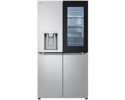 LG GMG960MBEE - Vrijstaand - Multideur - Roestvrijstaal - 4 deur(en) - LED- Amerikaanse koelkast