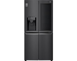 LG GMX844MC6F amerikaanse koelkast Vrijstaand 508 l F Zwart