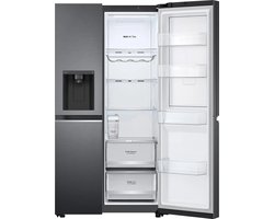 LG GSJV71MCLE Amerikaanse koelkast Mat Zwart - Door in door - Doorcooling - No Plumbing