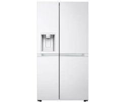 LG GSLC40SWPE - Vrijstaand - Amerikaanse deur - Wit - 638 liter - WATERLEIDING