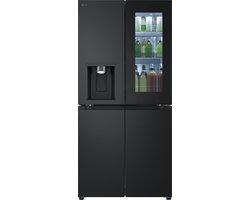 LG InstaView GMG860EPBE - French door - Amerikaanse koelkast - Zwart