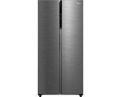 Midea MDRS619FIE46 - Amerikaanse koelkast - Total No Frost - Geborstelde RVS - Inox - 41 dB - E label