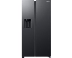 Samsung RS6GA854CB1/EG, Vrijstaand, Amerikaanse deur, Zwart, Touch, Binnenin, Staal