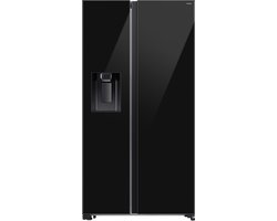 Samsung RS70F64KEBEO - amerikaanse koelkast - SpaceMax Side by Side - Zwart glas - E klasse
