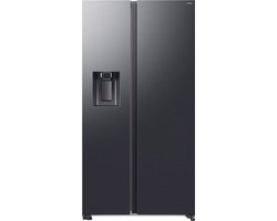 Samsung RS70F65KEF - Amerikaanse Koelkast - Vrijstaand - Zwart - Smart things - No Frost - 36 dB - Water dispenser - IJsmaker - IJsblokjesautomaat