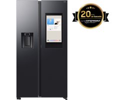 SAMSUNG RS90F66BEFEF Family Hub™ koelkast 9-serie (614L) Zwart (mat) Wifi